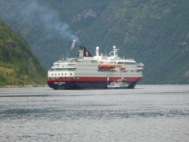 Schiff der Hurtigruten